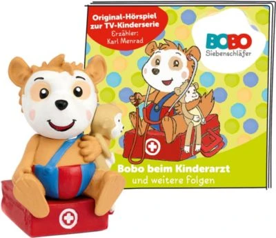 Tonies Bobo Siebenschläfer - Bobo Beim Kinderarzt 2 Tonies Bobo Siebenschläfer - Bobo Beim Kinderarzt – Bild 2