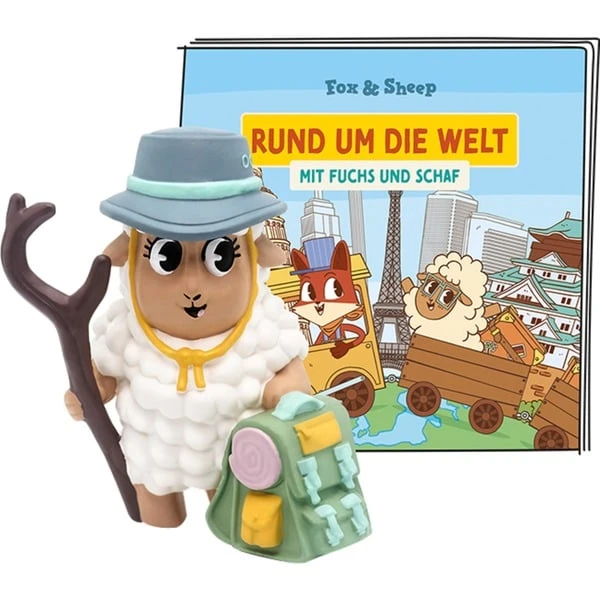 Tonies Rund Um Die Welt Mit Fuchs & Schaf - Osaka Und Serengeti, Spielfigur 1 Tonies Rund Um Die Welt Mit Fuchs & Schaf - Osaka Und Serengeti, Spielfigur