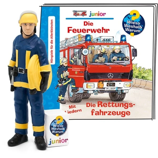 Tonies Wieso? Weshalb? Warum? Junior - Die Feuerwehr, Spielfigur 1 Tonies Wieso? Weshalb? Warum? Junior - Die Feuerwehr, Spielfigur