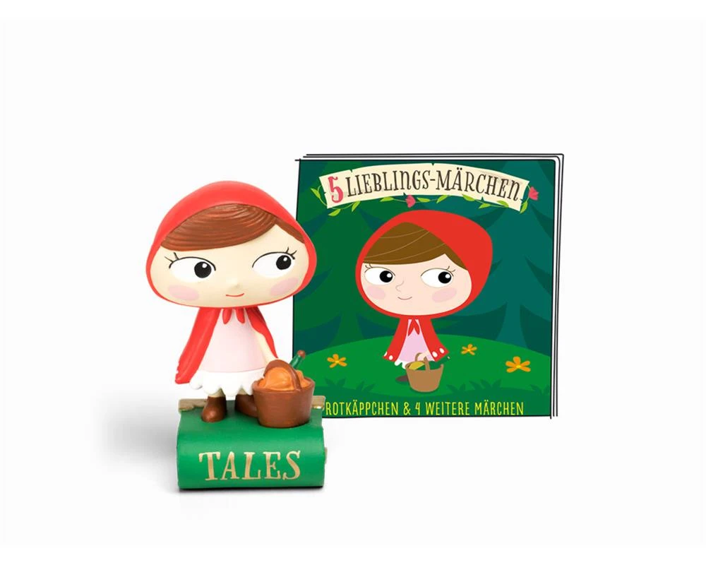 Tonies® 01-0147 5 Lieblings-Märchen - Rotkäppchen Und 4 Weitere Märchen 1 Tonies® 01-0147 5 Lieblings-Märchen - Rotkäppchen Und 4 Weitere Märchen