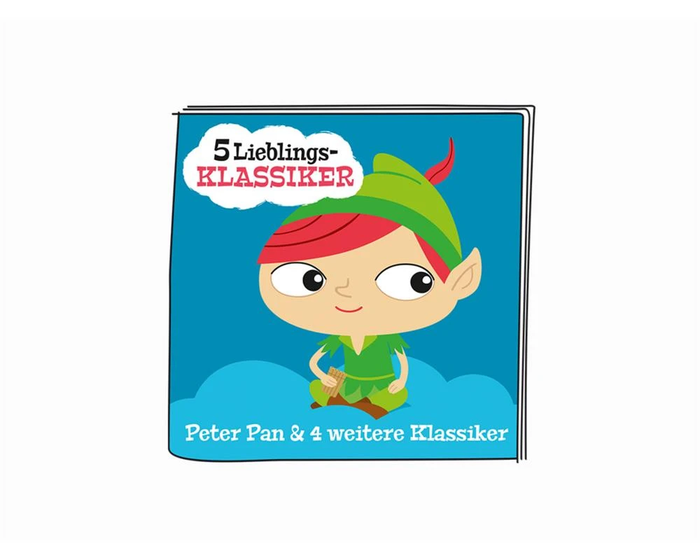 Tonies® 01-0177 5 Lieblings-Klassiker - Peter Pan Und 4 Weitere Klassiker 3 Tonies® 01-0177 5 Lieblings-Klassiker - Peter Pan Und 4 Weitere Klassiker – Bild 3