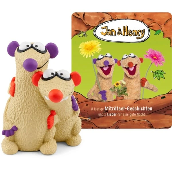 Tonies Jan & Henry - 8 Rätsel Und 2 Lieder, Spielfigur (Hörspiel) 1 Tonies Jan & Henry - 8 Rätsel Und 2 Lieder, Spielfigur (Hörspiel)