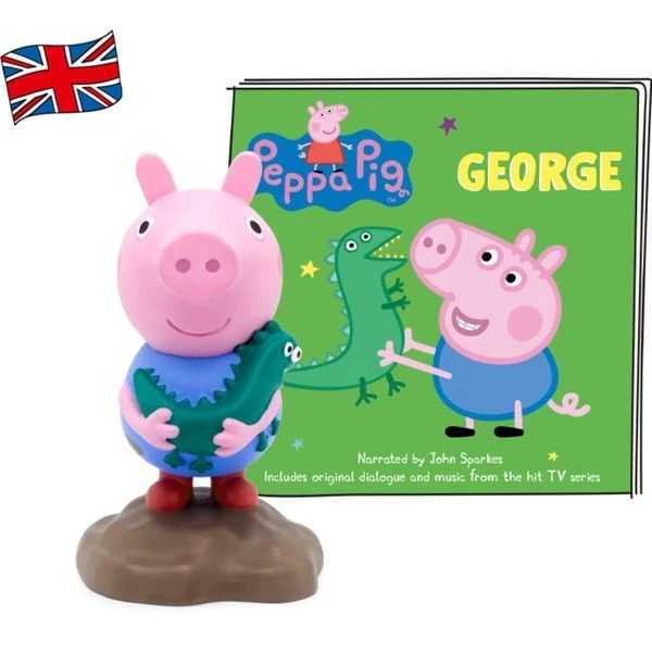 Tonies Peppa Pig - George Pig, Spielfigur (Hörspiel Mit Liedern, Englische Sprachausgabe) 1 Tonies Peppa Pig - George Pig, Spielfigur (Hörspiel Mit Liedern, Englische Sprachausgabe)
