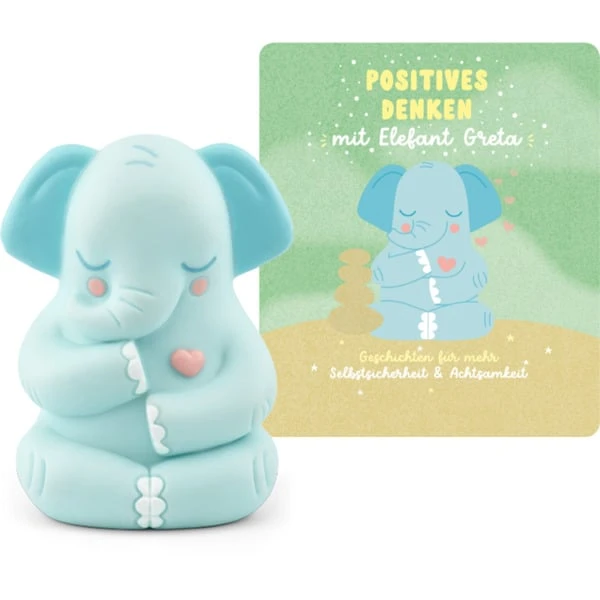 Tonies Positives Denken Mit Elefant Greta, Spielfigur (Hörspiel Mit Liedern) 1 Tonies Positives Denken Mit Elefant Greta, Spielfigur (Hörspiel Mit Liedern)