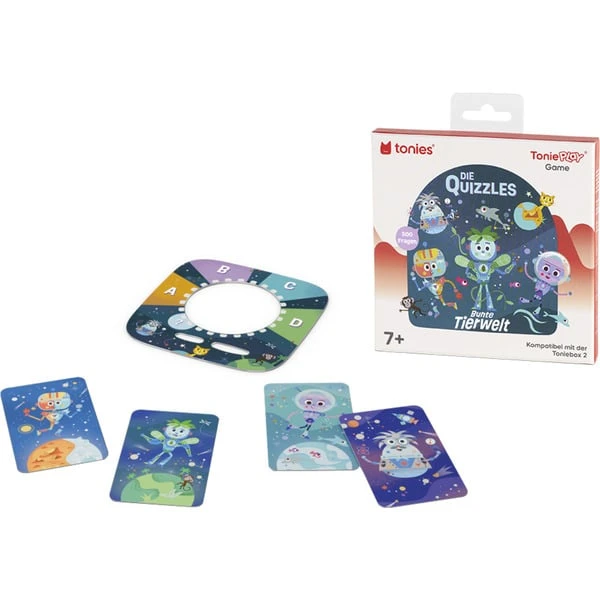 Tonies Tonieplay Game S - Die Quizzles: Bunte Tierwelt, Geschicklichkeitsspiel 1 Tonies Tonieplay Game S - Die Quizzles: Bunte Tierwelt, Geschicklichkeitsspiel